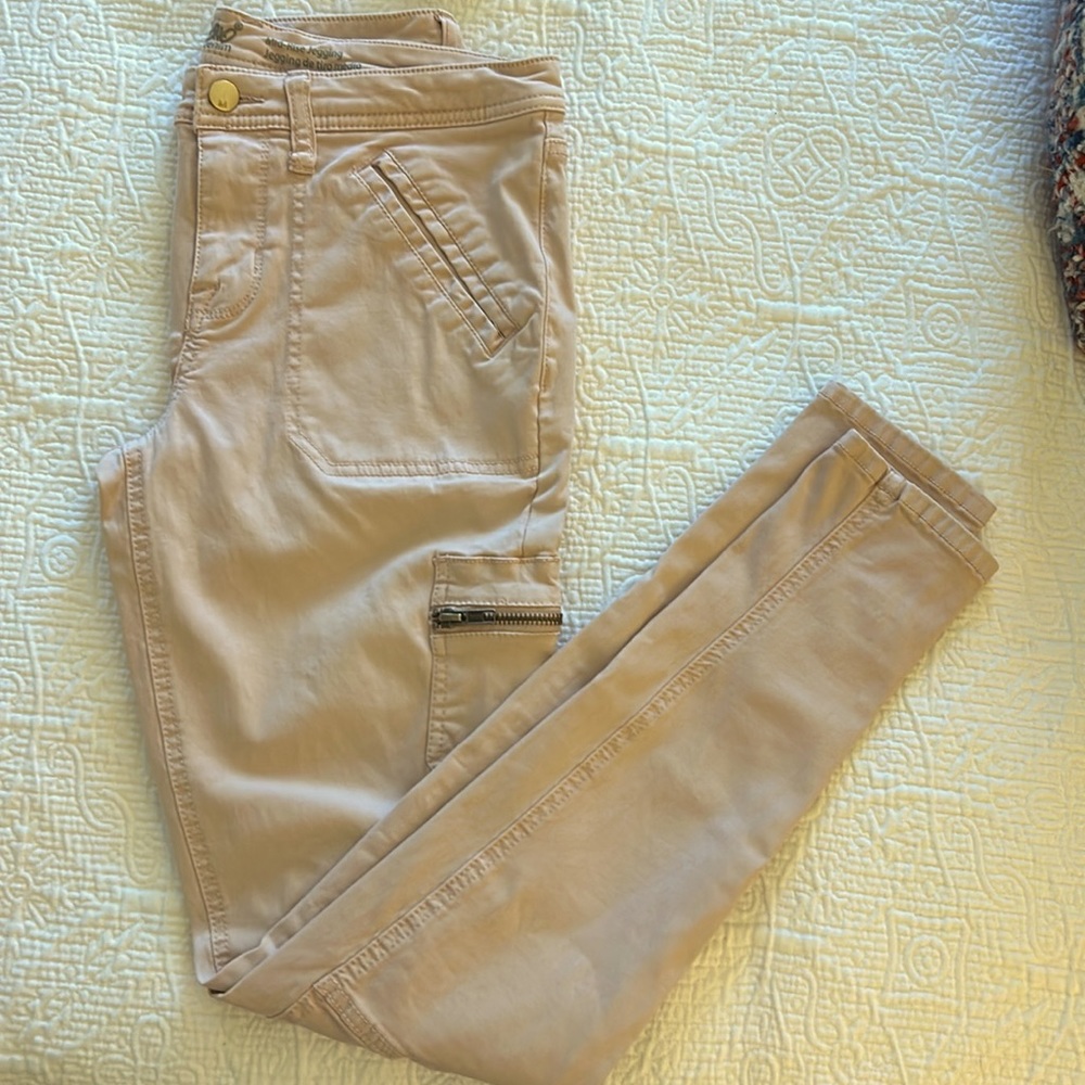 Mossimo mid rise jegging in pale pinky mauve